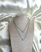 Blue Clover Kette