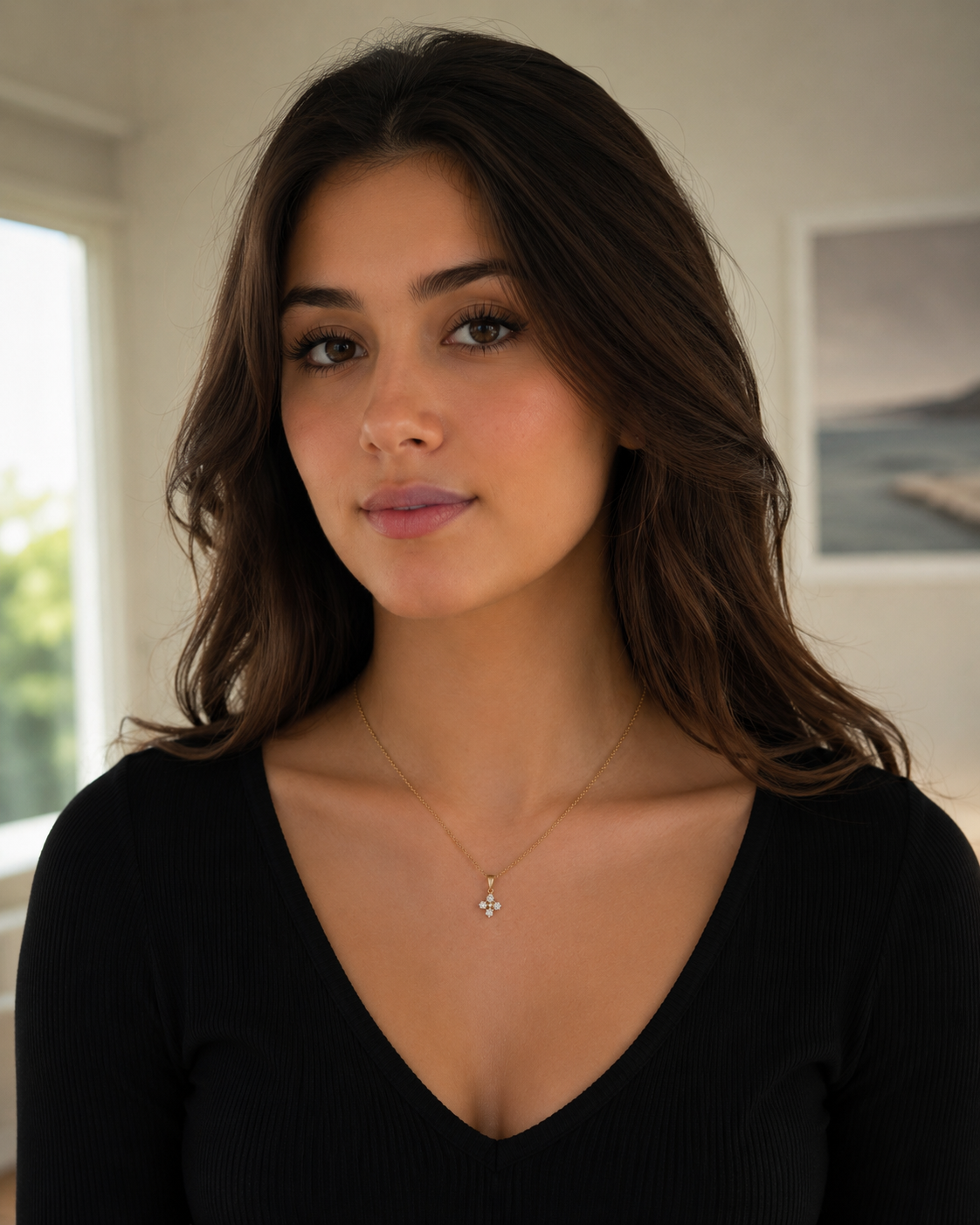 Glowing Flower Kette