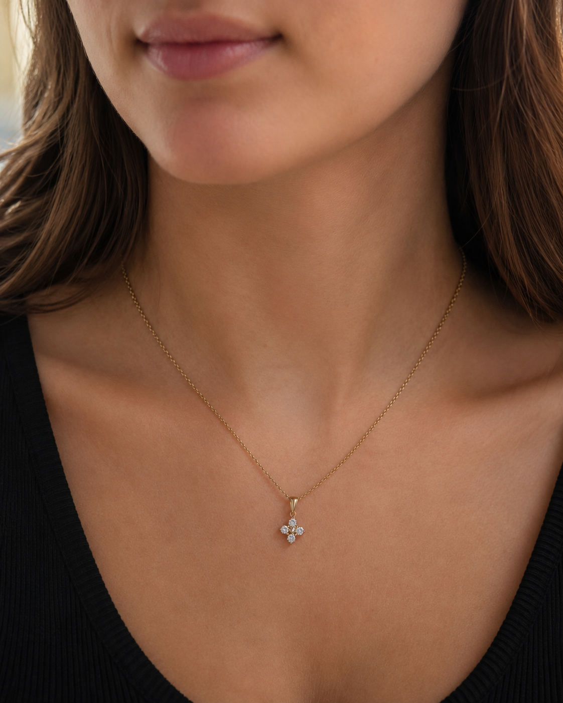 Glowing Flower Kette