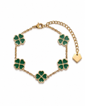 Green Classic Clover Armband