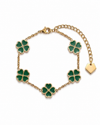 Green Classic Clover Armband