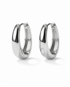 Oval Hoop Ohrringe