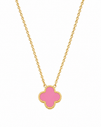 Pink Clover Kette