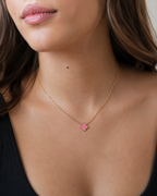 Pink Clover Kette