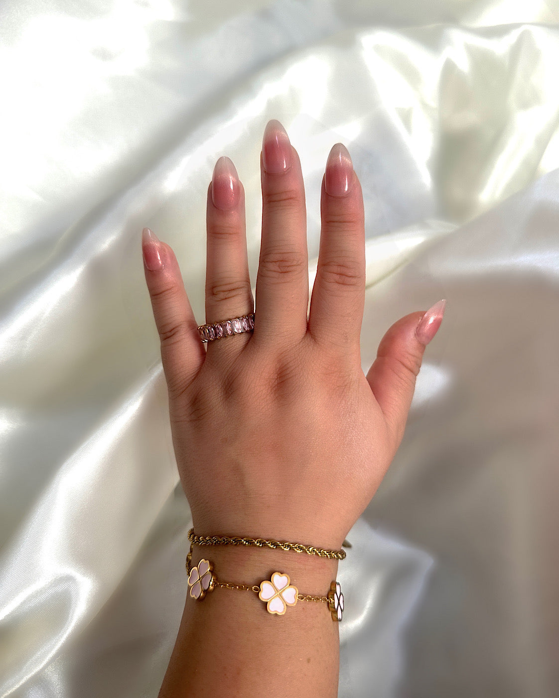 Pink Glamour Ring