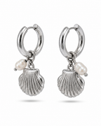 Seashell Perl Ohrringe