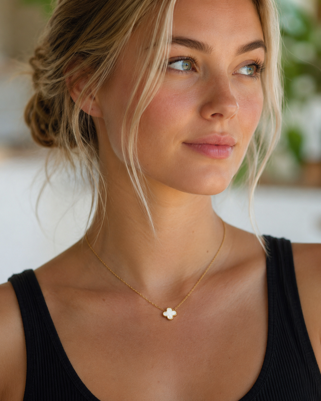 White Clover Kette