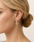 Twin Hoop Ohrringe